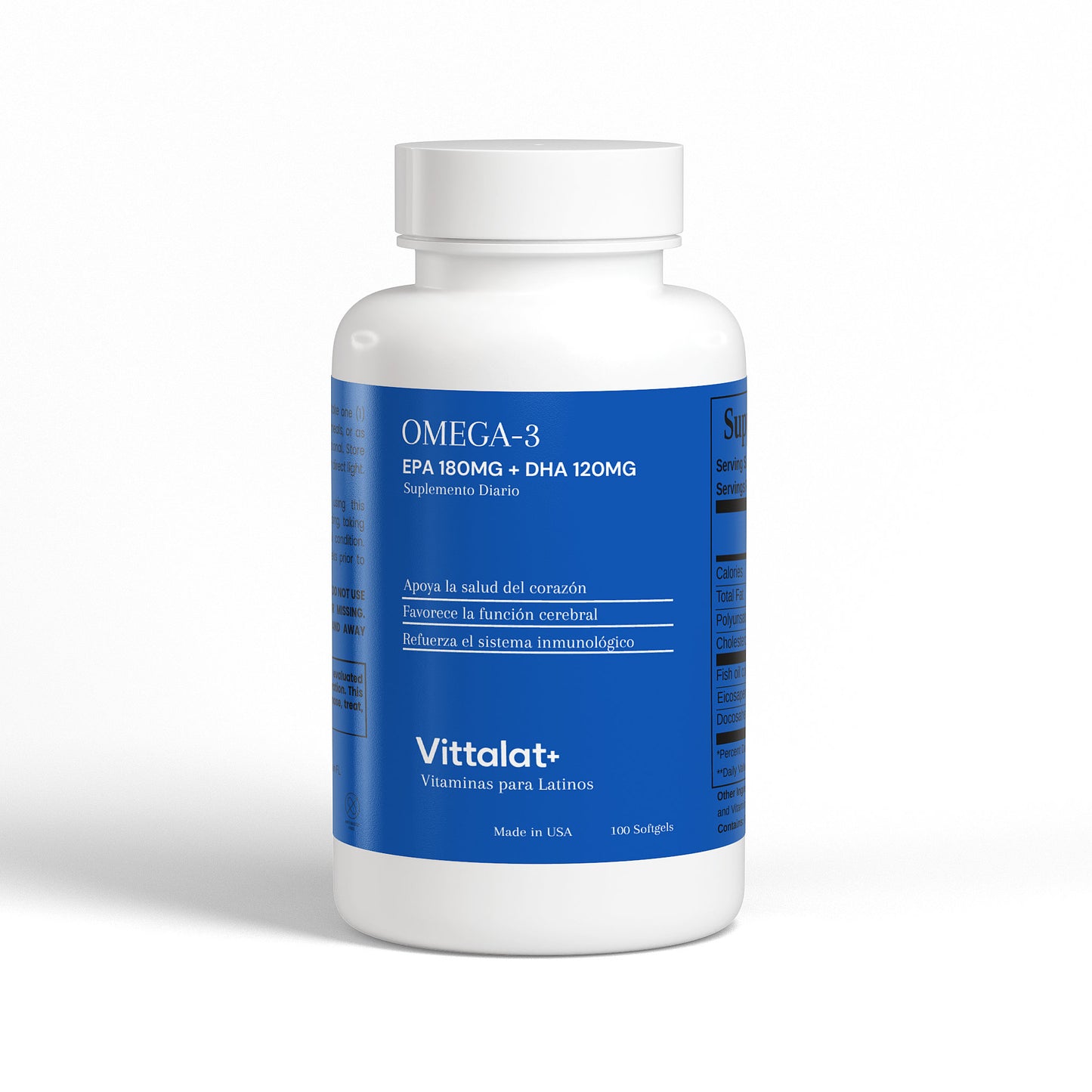 Omega-3 Antiinflamatorio Natural para Corazón, Cerebro y Articulaciones