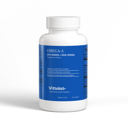 Omega-3 Antiinflamatorio Natural para Corazón, Cerebro y Articulaciones