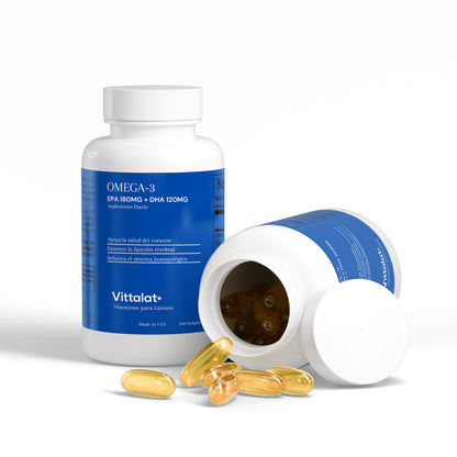 Omega-3 Antiinflamatorio Natural para Corazón, Cerebro y Articulaciones