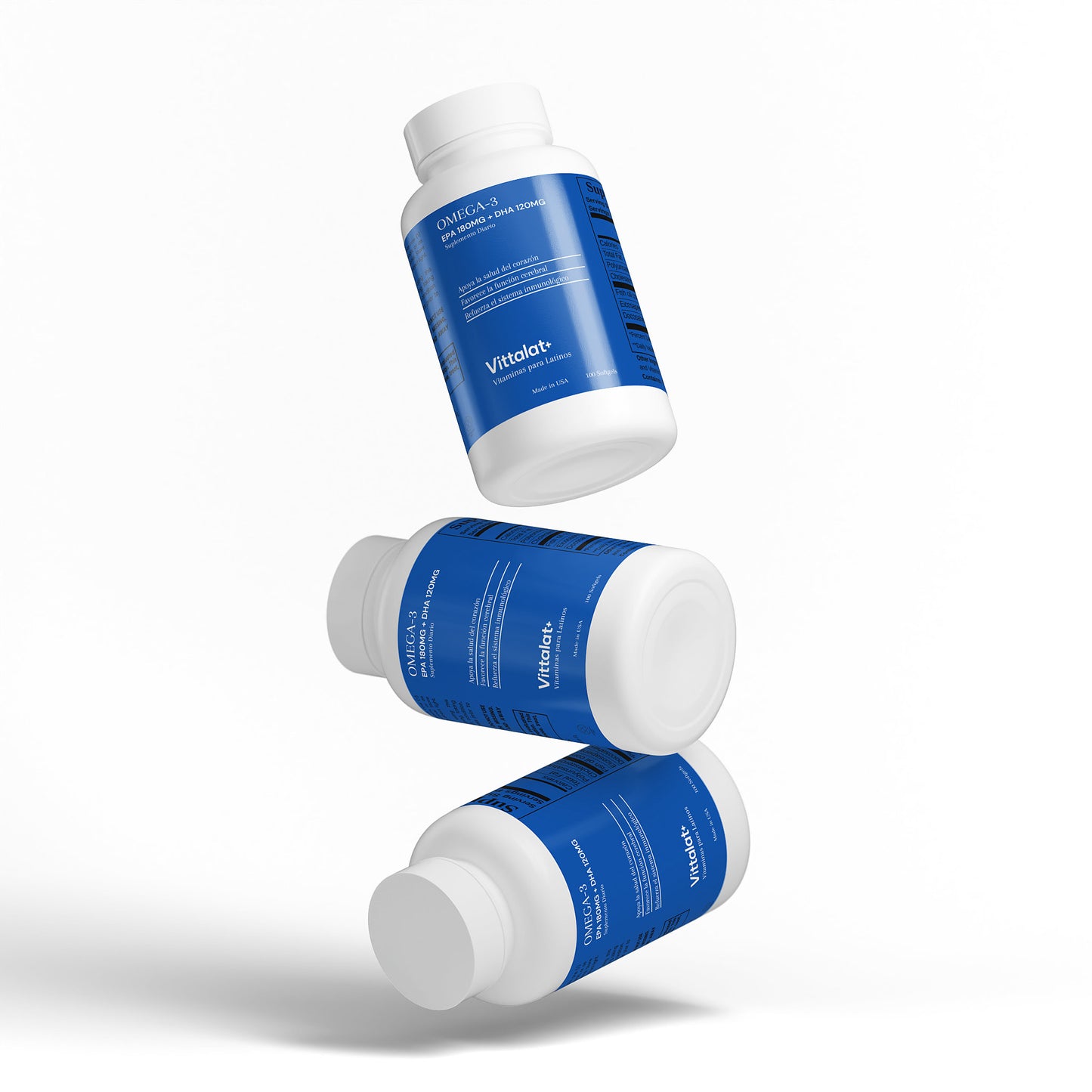 Omega-3 Antiinflamatorio Natural para Corazón, Cerebro y Articulaciones